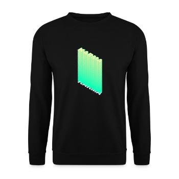KARMA - Unisex Sweatshirt - black - Front - Alina (178cm) & Michal (187cm)