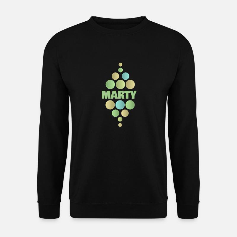 Marty - Unisex Pullover - Schwarz