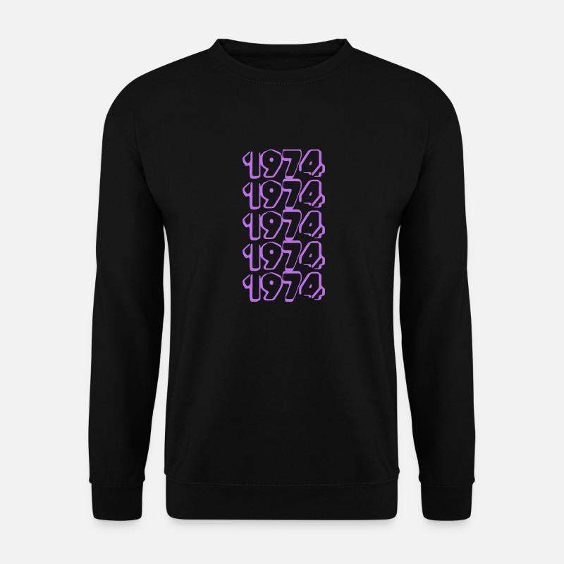 Birthday 1974 - Unisex Pullover - Schwarz