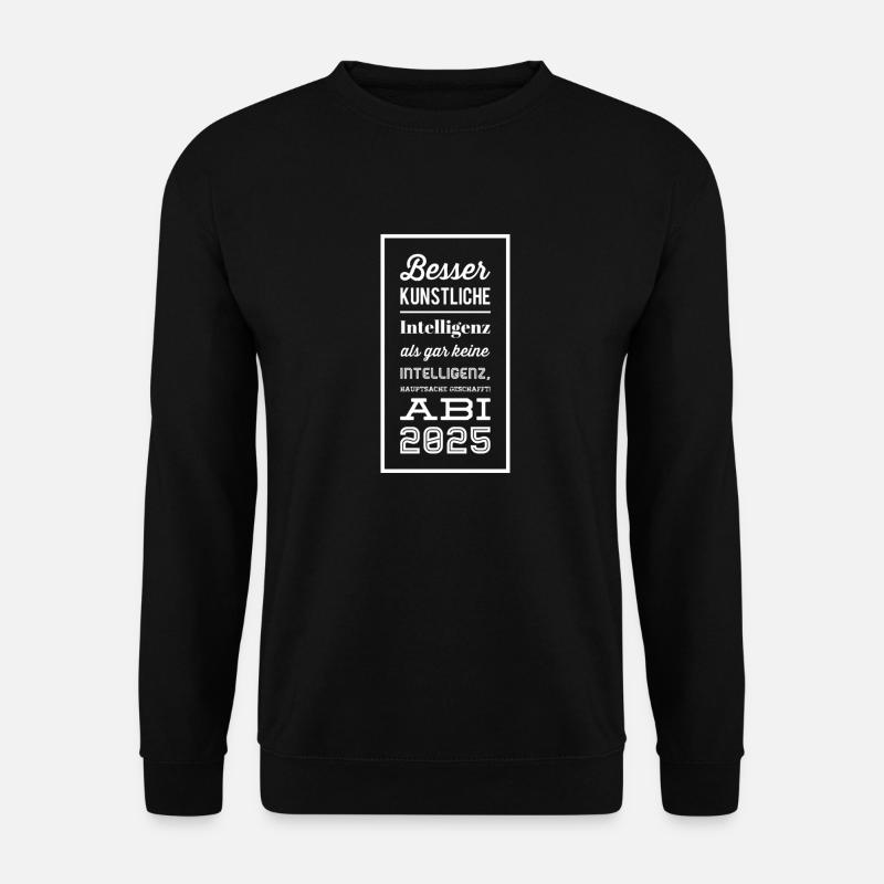 Abschluss - Unisex Pullover - Schwarz