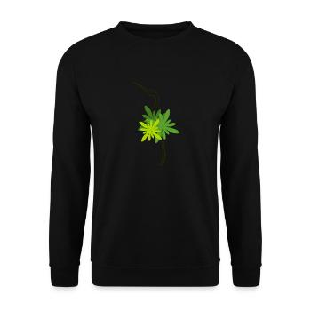 Cigogne - Sweat-shirt Unisexe - noir - Devant - Alina (178cm) & Michal (187cm)