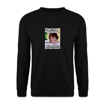 Chemise drôle - Sweat-shirt Unisexe - noir - Devant - Alina (178cm) & Michal (187cm)