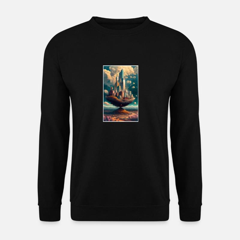 Dream City - Unisex Pullover - Schwarz