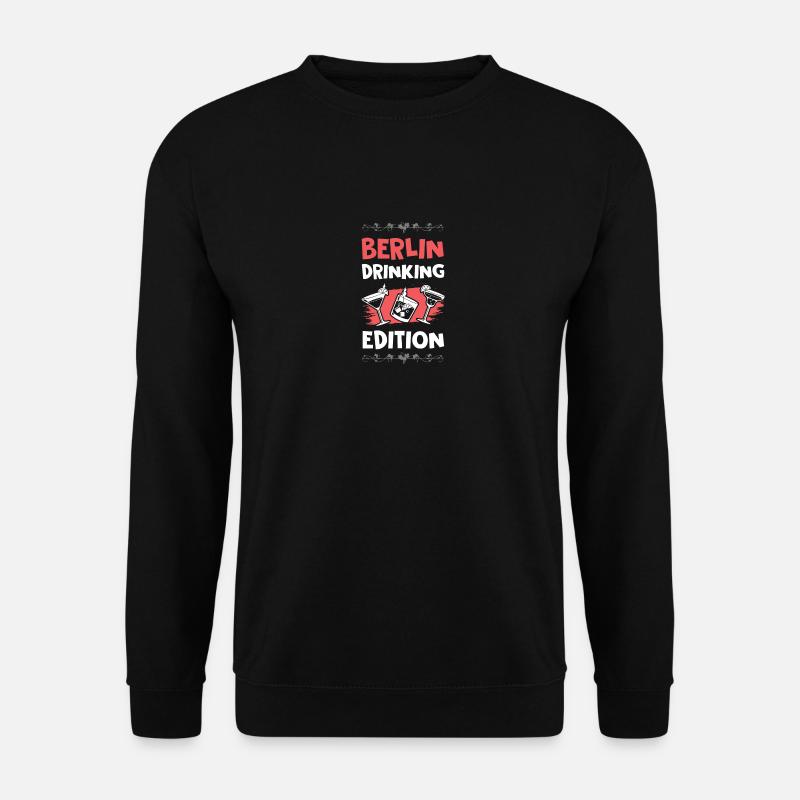 Berlin Édition à boire - Sweat-shirt Unisexe - noir