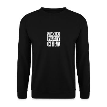 Mexico Party Crew - Unisex Sweatshirt - black - Front - Alina (178cm) & Michal (187cm)