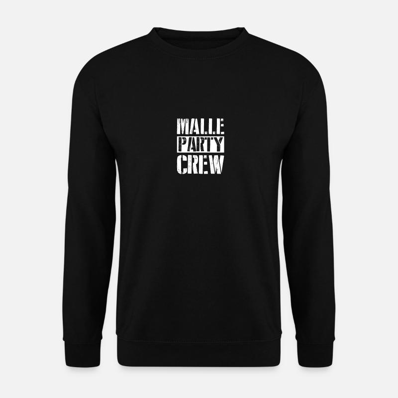 Malle Party Crew - Unisex Pullover - Schwarz