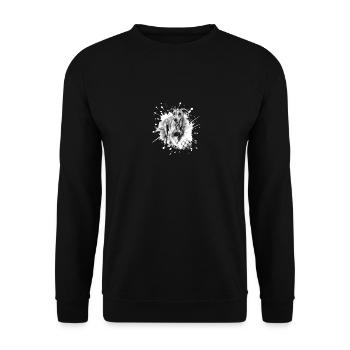 Greyhound Dog Soccer Équipe sportive - Sweat-shirt Unisexe - noir - Devant - Alina (178cm) & Michal (187cm)