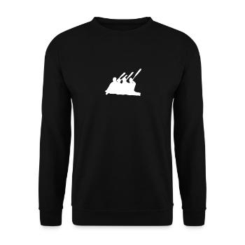 Kayak Four white - Unisex Sweatshirt - black - Front - Alina (178cm) & Michal (187cm)