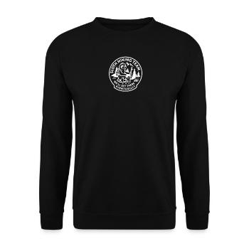 Sloth Hiking Team We'll Get There Eventually - Unisex Sweatshirt - black - Front - Alina (178cm) & Michal (187cm)