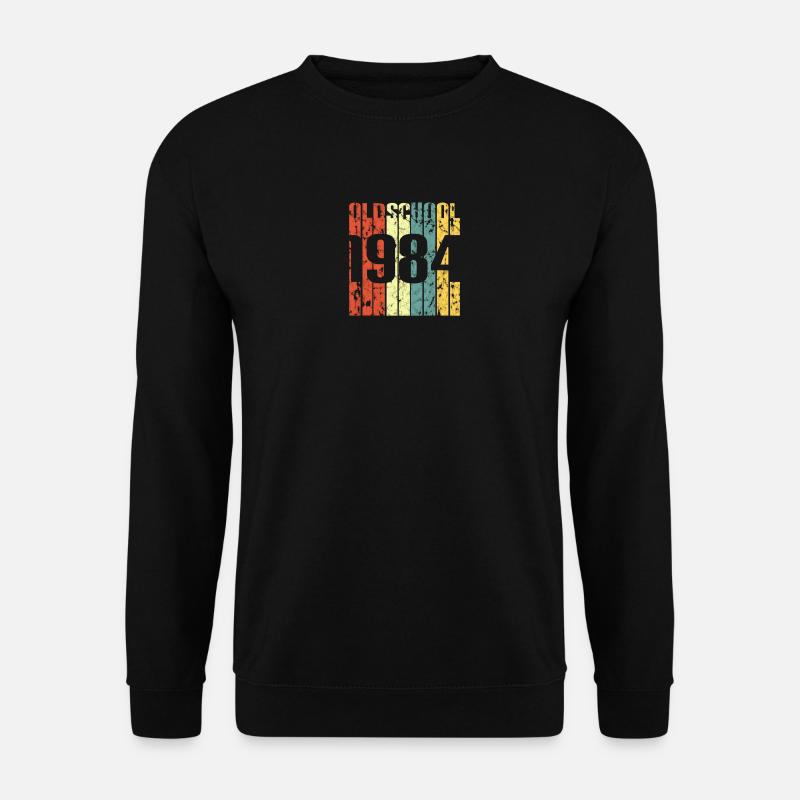 Cadeau d'anniversaire d'année née · 1984 - Sweat-shirt Unisexe - noir
