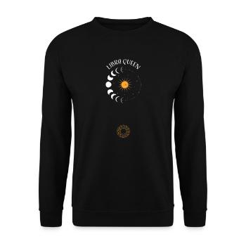 Reine Balance - Astrologie - Sweat-shirt Unisexe - noir - Devant - Alina (178cm) & Michal (187cm)