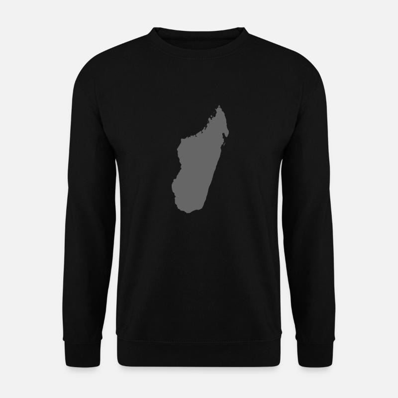 Madagascar gray - Unisex Pullover - Schwarz