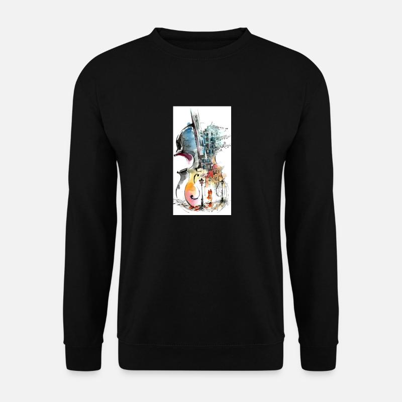 Music for Lovers - Unisex Pullover - Schwarz