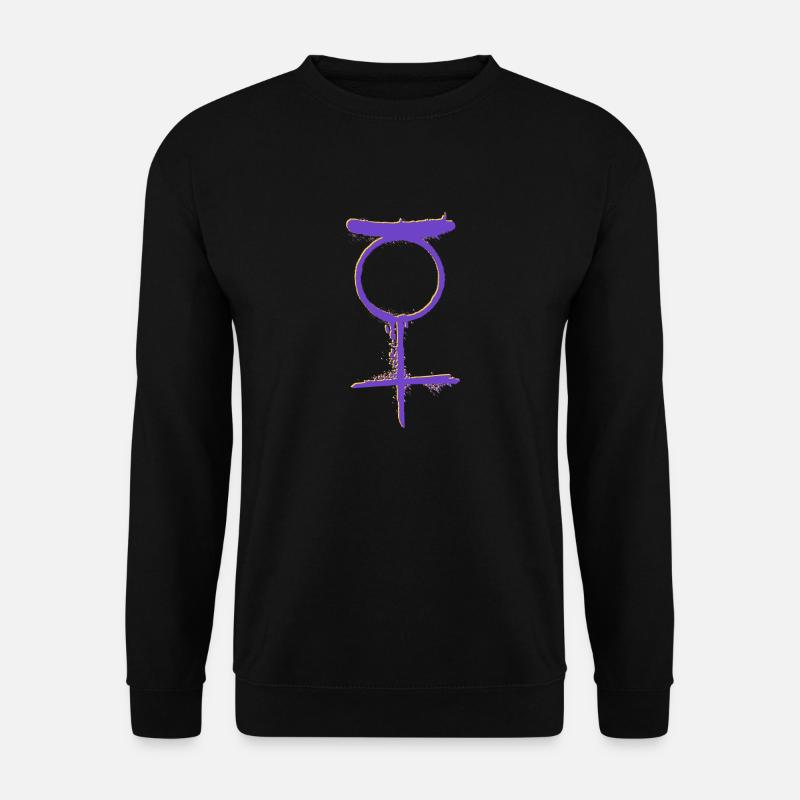 NON BINARY Status - Unisex Sweatshirt - black