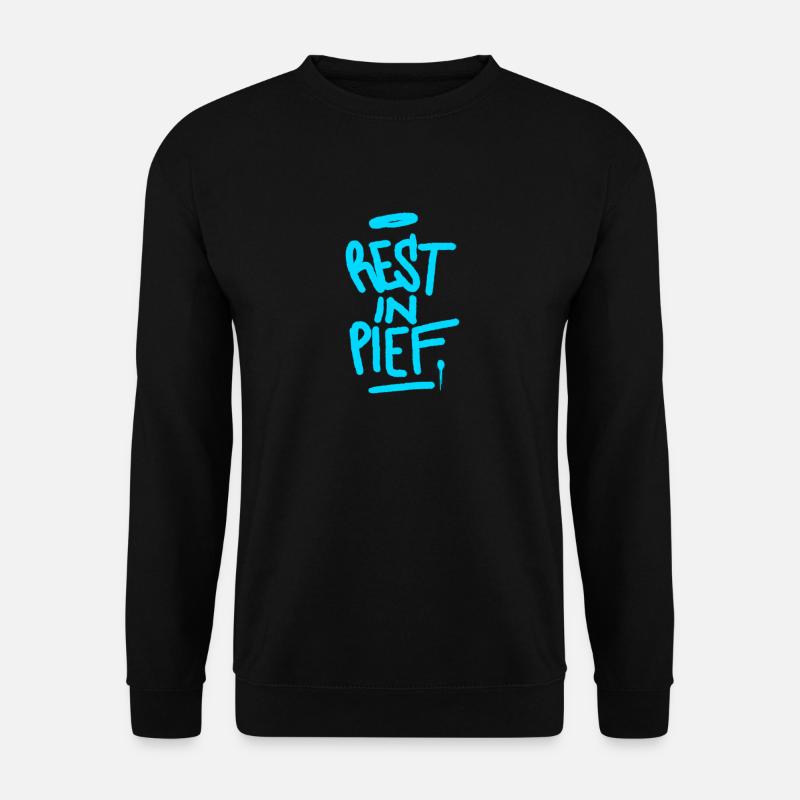 REST IN PIEF (R.I.P.) Graffiti - Unisex Pullover - Schwarz
