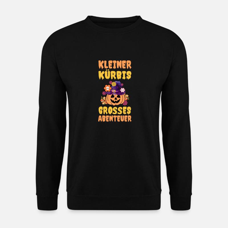 Halloweenkostüm Kürbis Halloween - Unisex Pullover - Schwarz