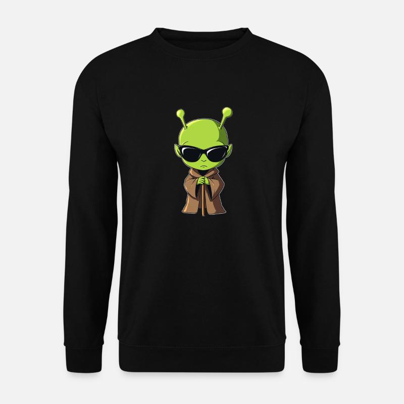 Alienmönch - Unisex Pullover - Schwarz