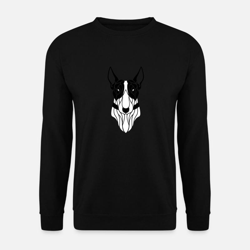 Bull Terrier - Unisex Pullover - Schwarz