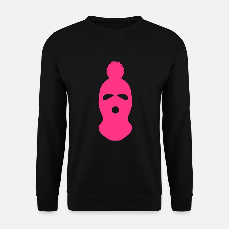 Wackelsturmhaube - Unisex Pullover - Schwarz