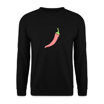 Épices piment - Sweat-shirt Unisexe - noir - Devant - Alina (178cm) & Michal (187cm)