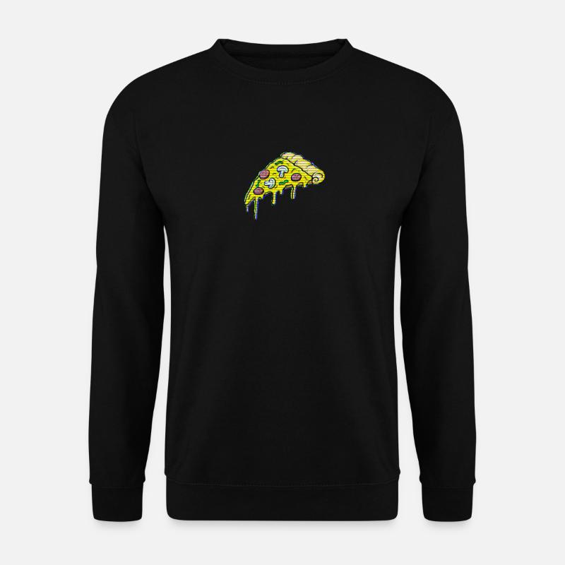 pizza slice 8ec3be1b copy - Unisex Sweatshirt - black