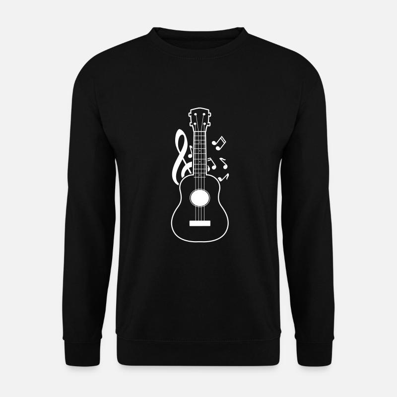 Ukulele - Unisex Pullover - Schwarz