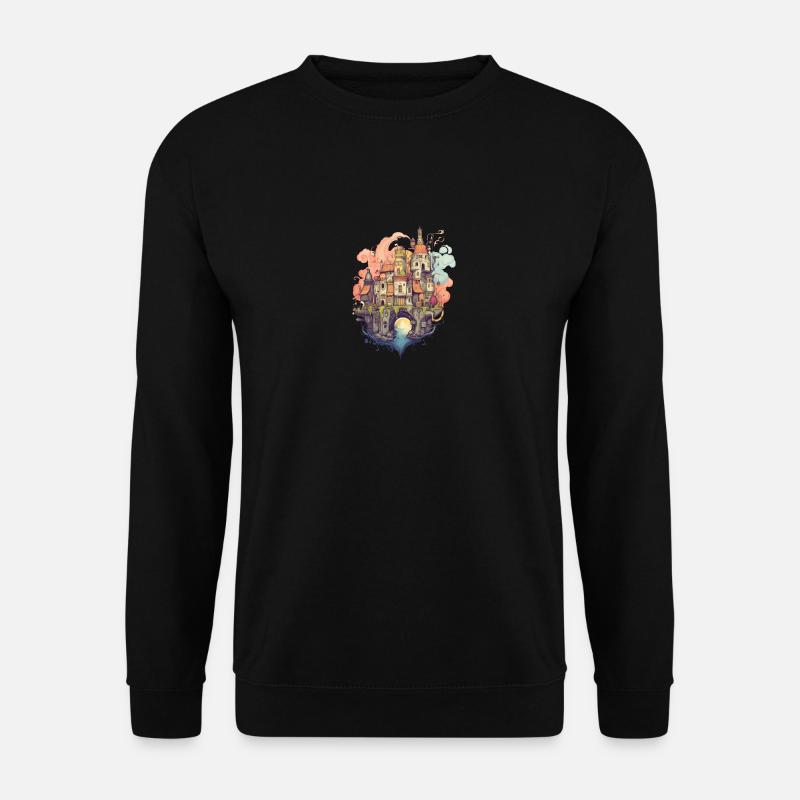 Fantasy Castle - Unisex Sweatshirt - black