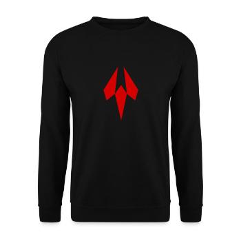 GBIGBO zjebeezjeboo - Rock - Red Lobster - Unisex Sweatshirt - black - Front - Alina (178cm) & Michal (187cm)
