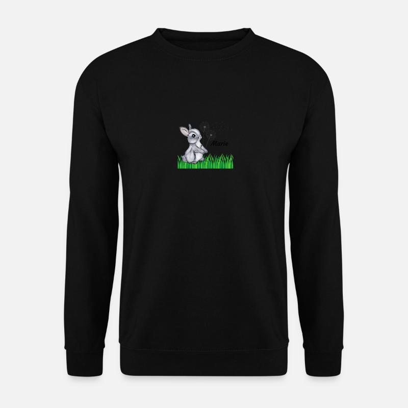 Rabbit Name Gift Marie - Unisex Sweatshirt - black