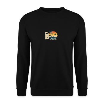 Geburtstag Limited Edition 1987 - Unisex Pullover - Schwarz - Vorne - Alina (178cm) & Michal (187cm)