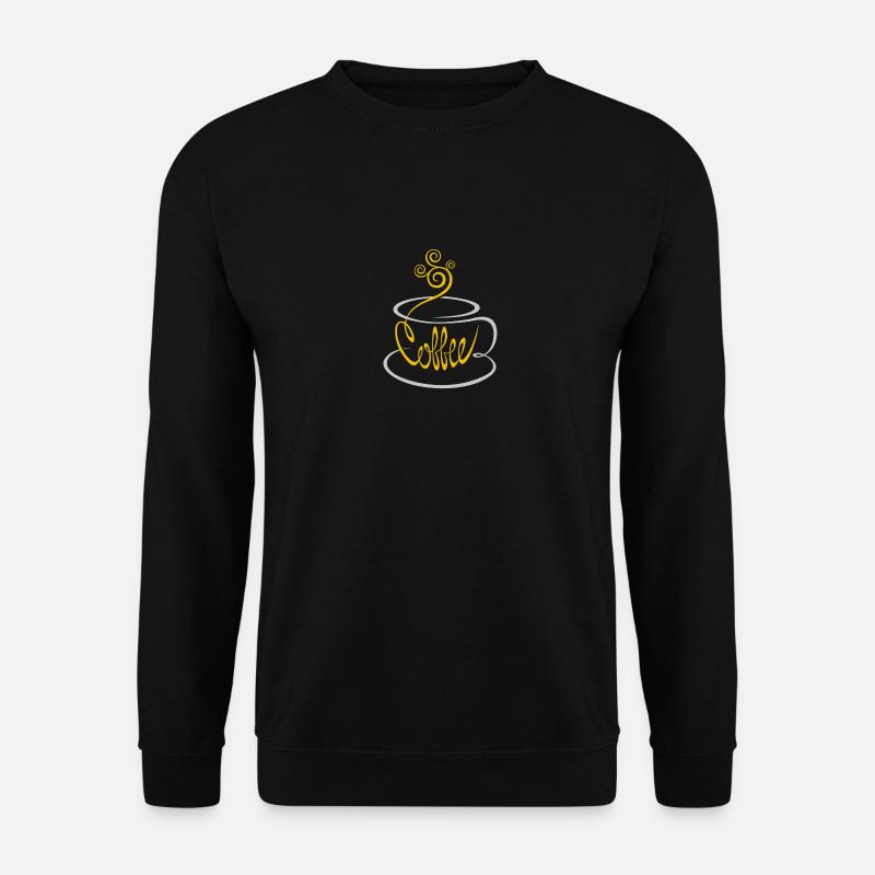 Coffee - Kaffe - Unisex Sweatshirt - black