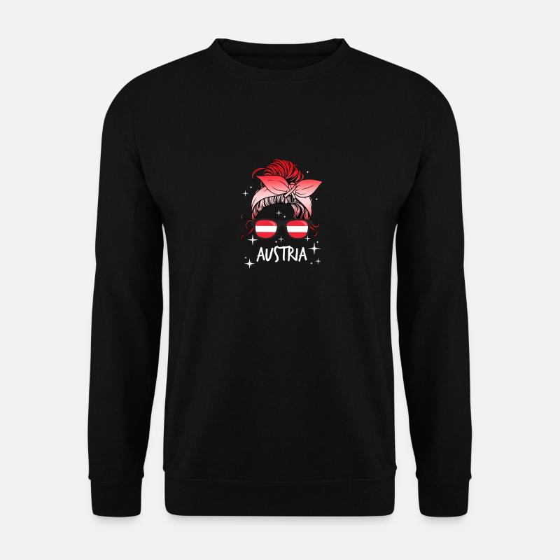Austria - Unisex Sweatshirt - black