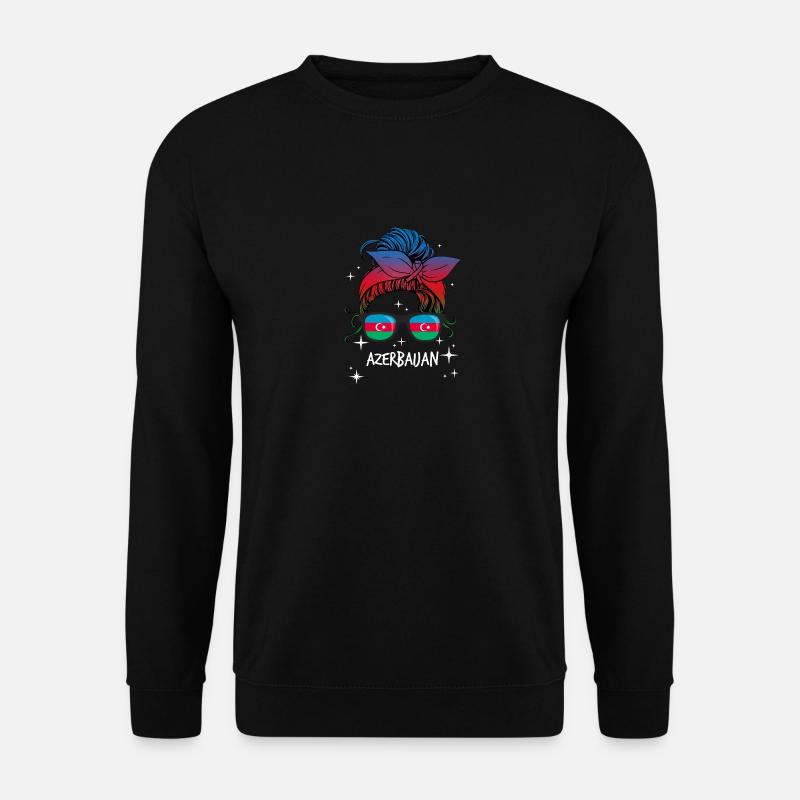 Aserbaidschan - Unisex Pullover - Schwarz