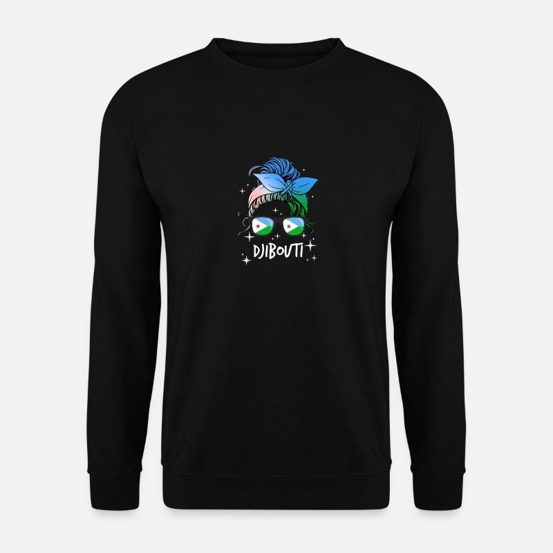 Dschibuti - Unisex Pullover - Schwarz