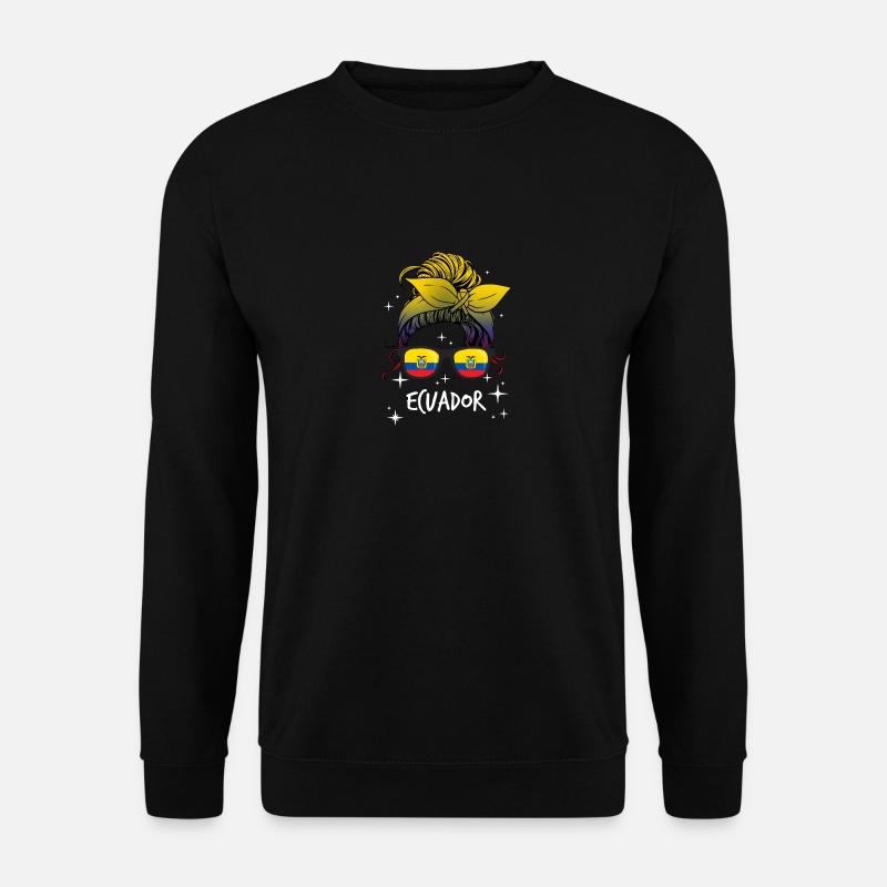 Ecuador - Unisex Pullover - Schwarz