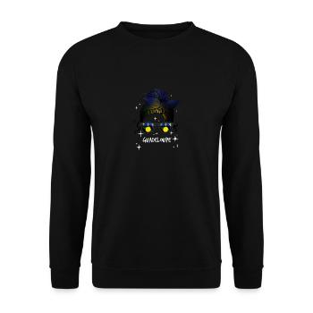 Guadeloupe - Sweat-shirt Unisexe - noir - Devant - Alina (178cm) & Michal (187cm)