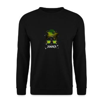 Jamaïque - Sweat-shirt Unisexe - noir - Devant - Alina (178cm) & Michal (187cm)