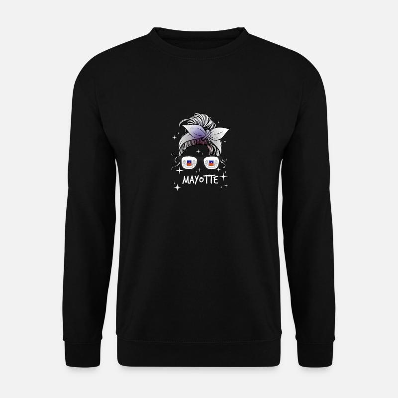 Mayotte - Unisex Pullover - Schwarz