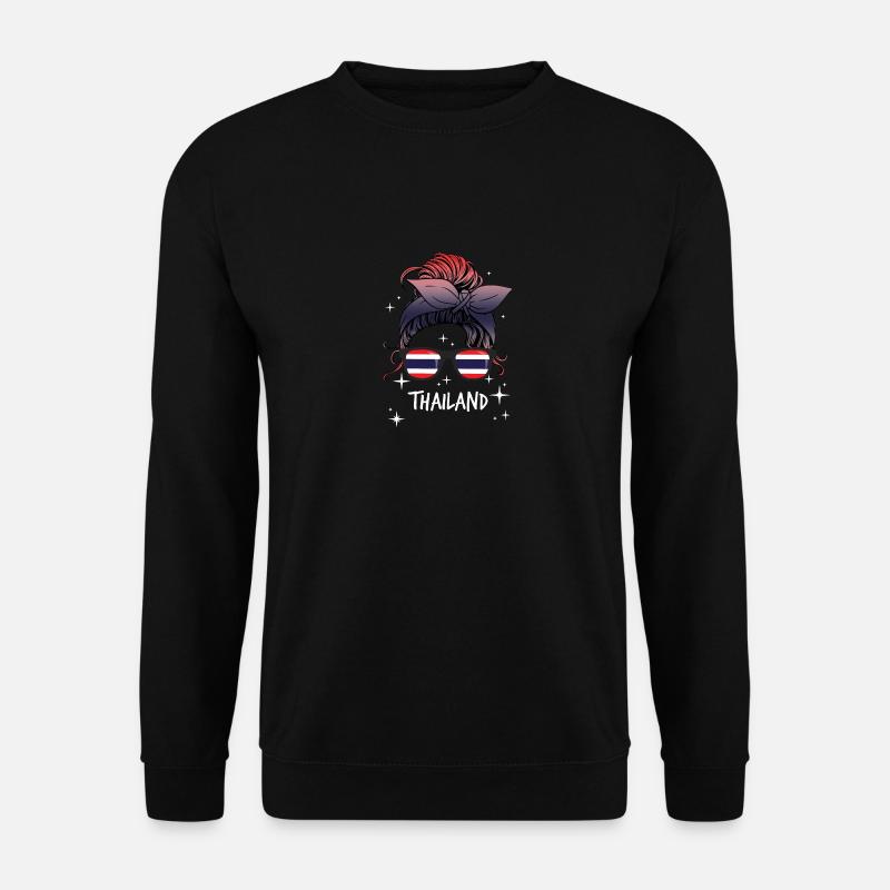 Thailand - Unisex Pullover - Schwarz
