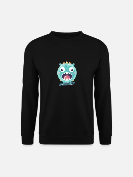 Little Monster (mit Text) - Unisex Pullover - Schwarz