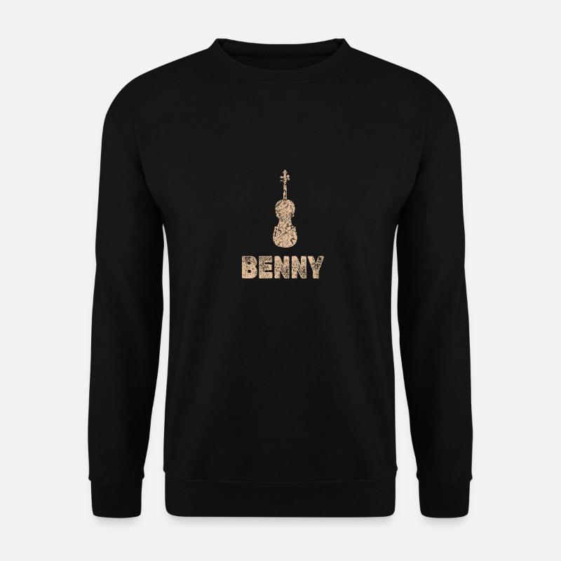 Benny als Bratsche - Unisex Pullover - Schwarz