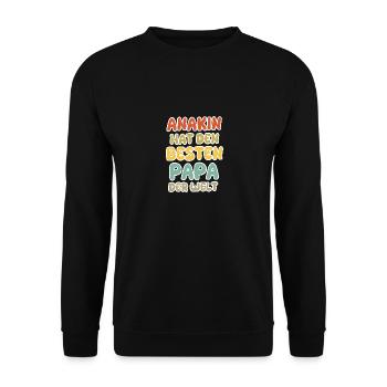 Bébé Anakin - Sweat-shirt Unisexe - noir - Devant - Alina (178cm) & Michal (187cm)