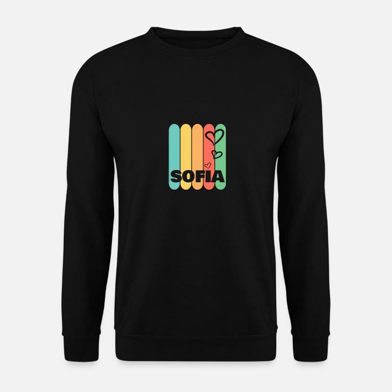 Herzen Sofia - Unisex Pullover - Schwarz