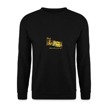 Alligator Hunter, Gators Get You Wet, Georgia - Unisex Sweatshirt - black - Front - Alina (178cm) & Michal (187cm)