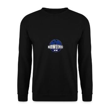 Bowling In Me - Entraîneur de joueurs de bowling - Sweat-shirt Unisexe - noir - Devant - Alina (178cm) & Michal (187cm)