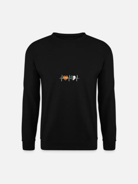 Espagne et Algérie Drapeau algérien Drapeaux - Sweat-shirt Unisexe - noir