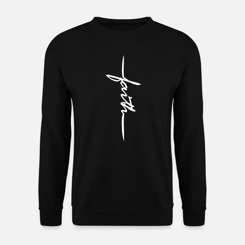 Faith - Unisex Pullover - Schwarz