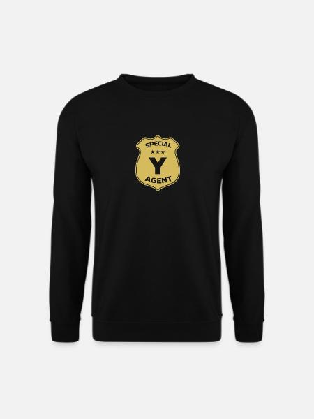 Special Agent Y - Unisex Pullover - Schwarz
