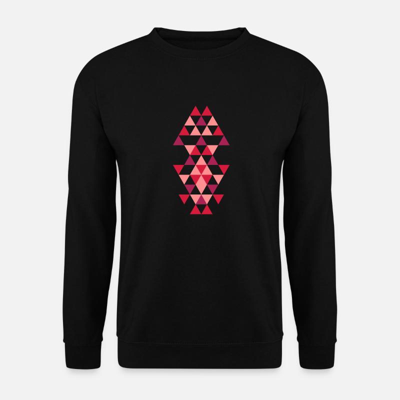 Triangle Design 02 - Unisex Sweatshirt - black