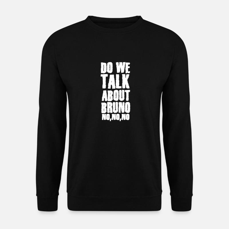 Parlons-nous de Bruno NO - Sweat-shirt Unisexe - noir